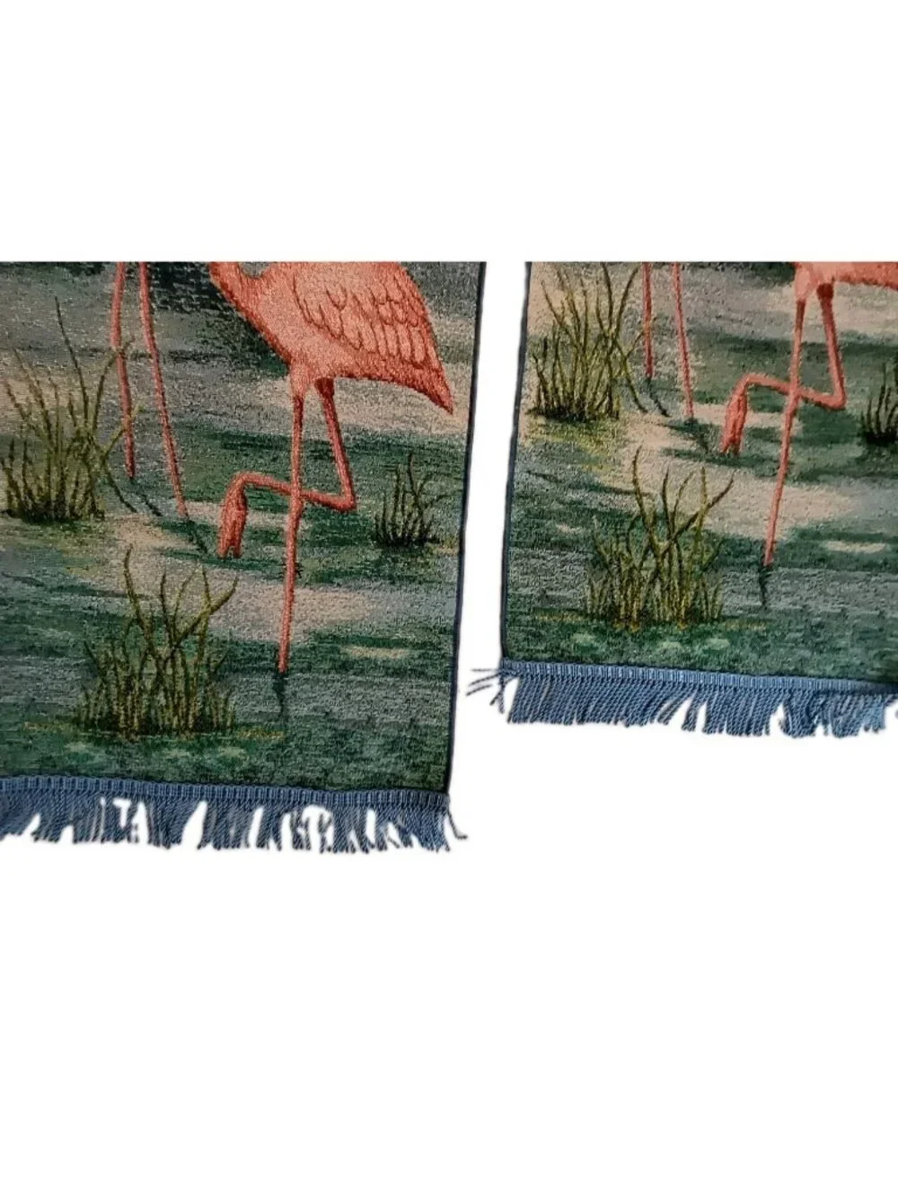 2-piece flamingo-design wall tapestry set 35